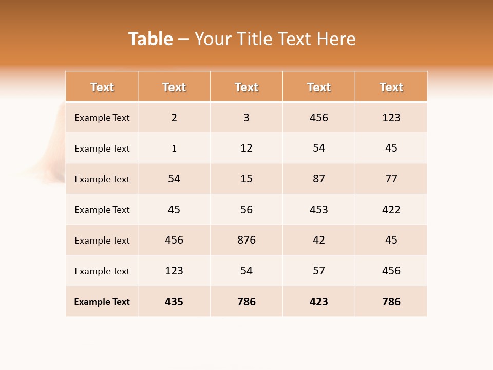 Body Care Day PowerPoint Template