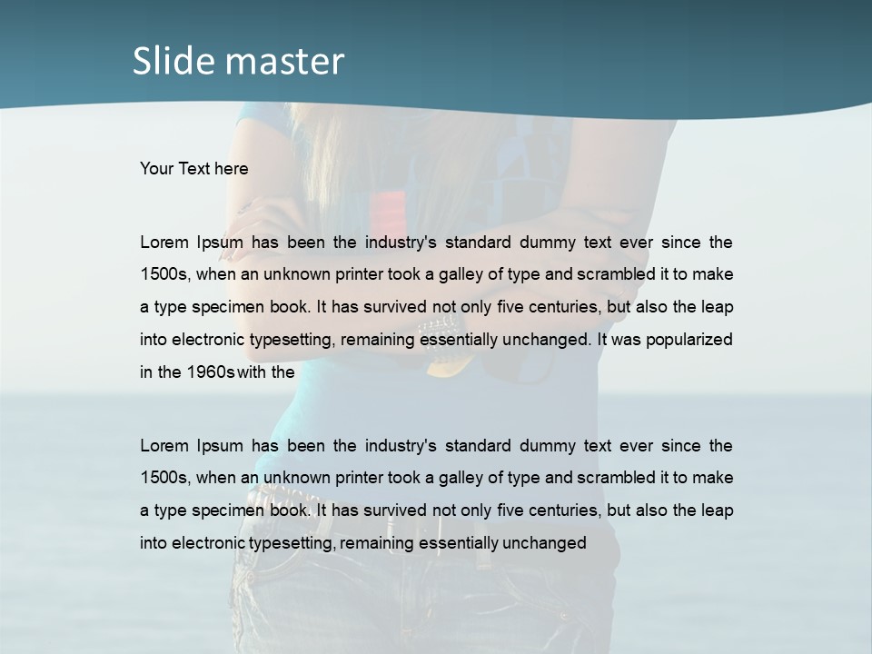 Mountain Attractive Summer PowerPoint Template