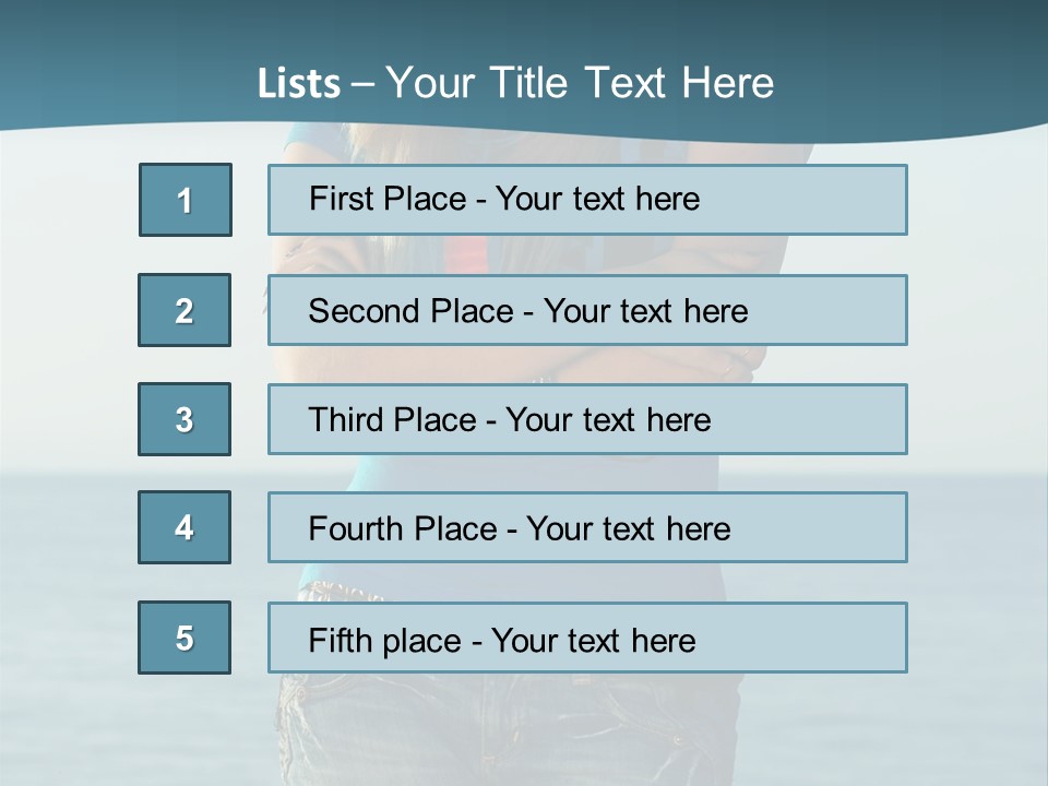 Mountain Attractive Summer PowerPoint Template