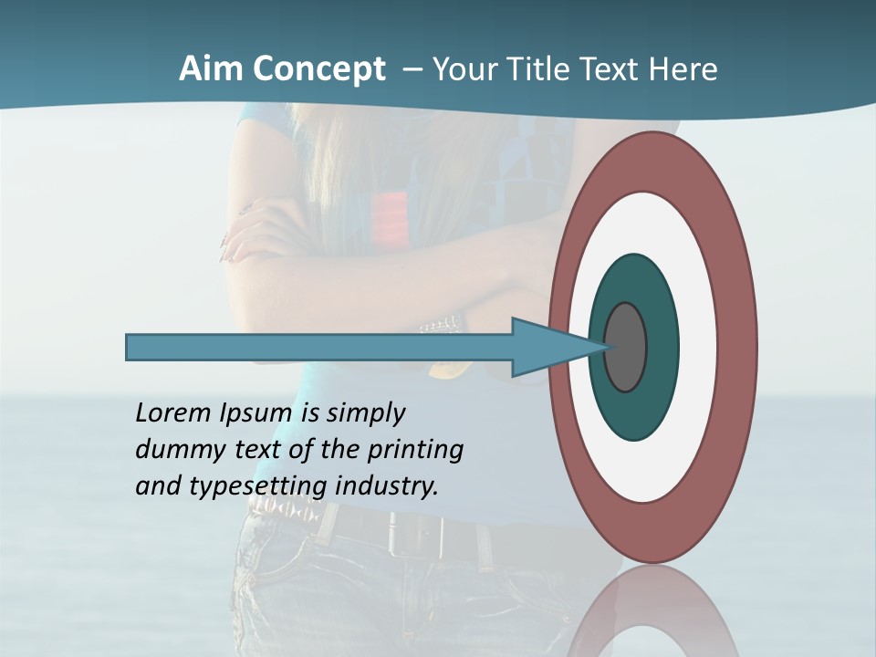 Mountain Attractive Summer PowerPoint Template