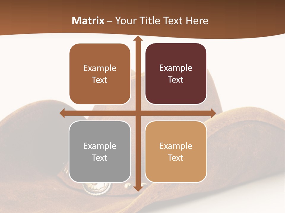 Head Leather Equestrian PowerPoint Template