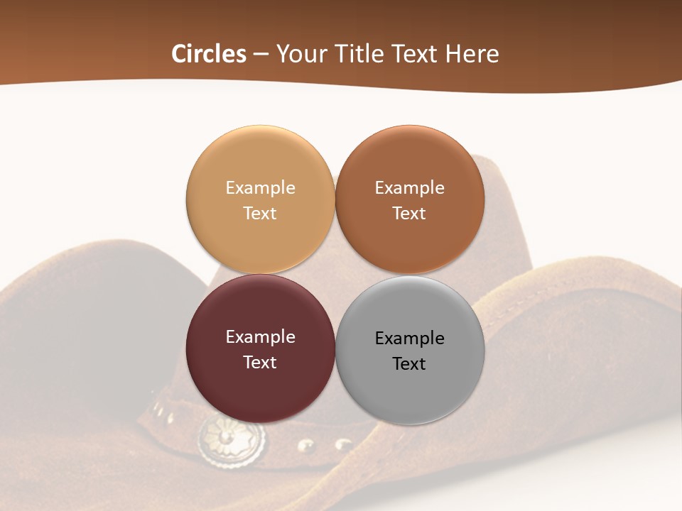 Head Leather Equestrian PowerPoint Template