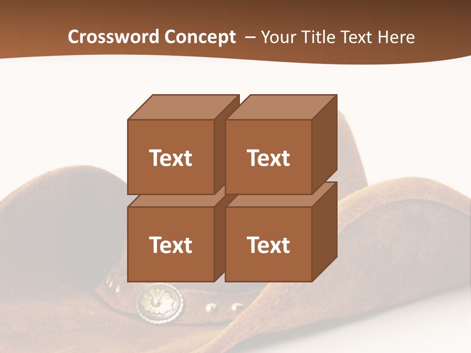 Head Leather Equestrian PowerPoint Template