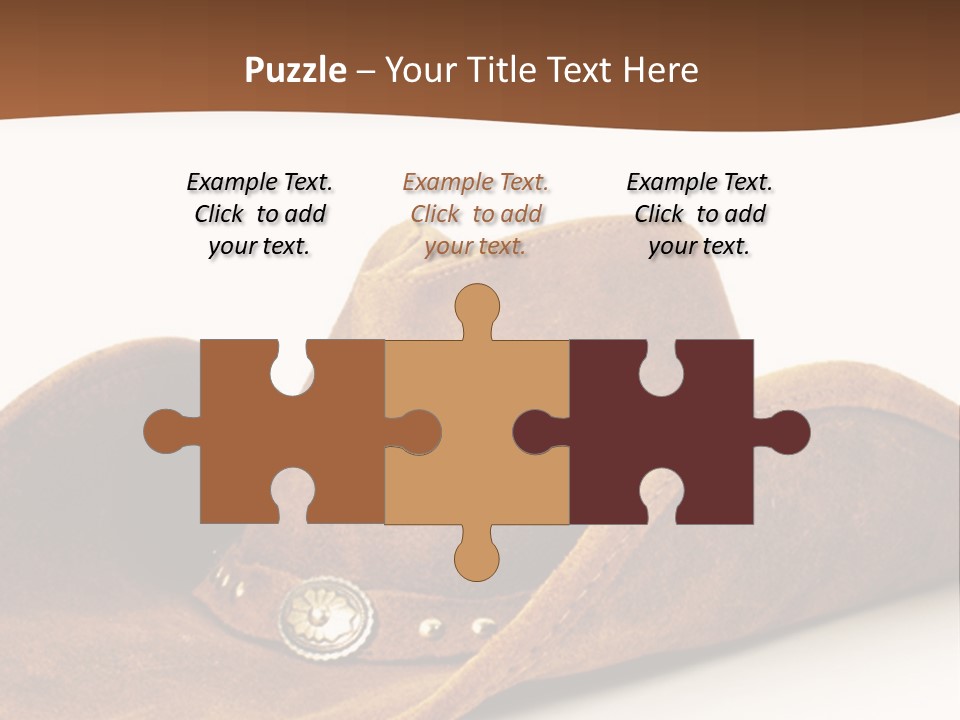 Head Leather Equestrian PowerPoint Template