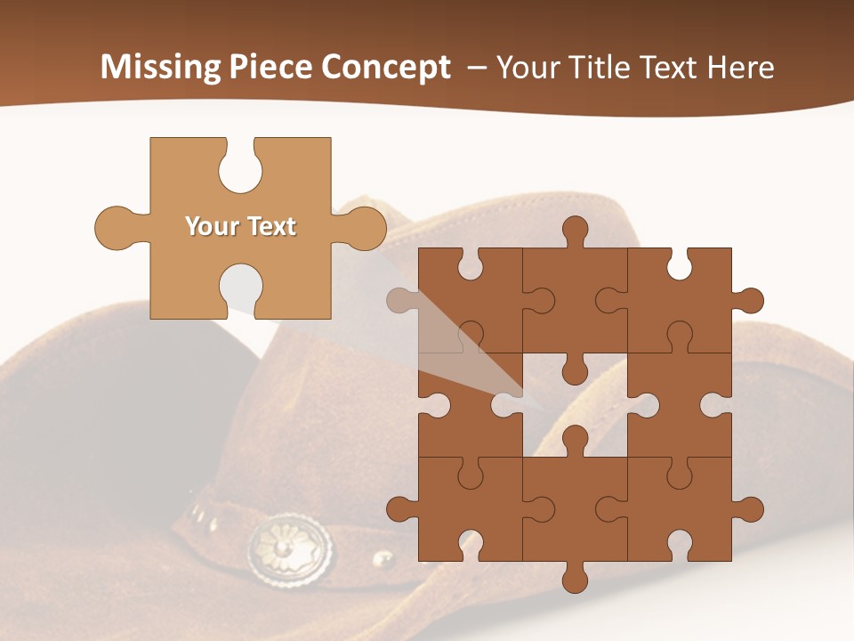 Head Leather Equestrian PowerPoint Template