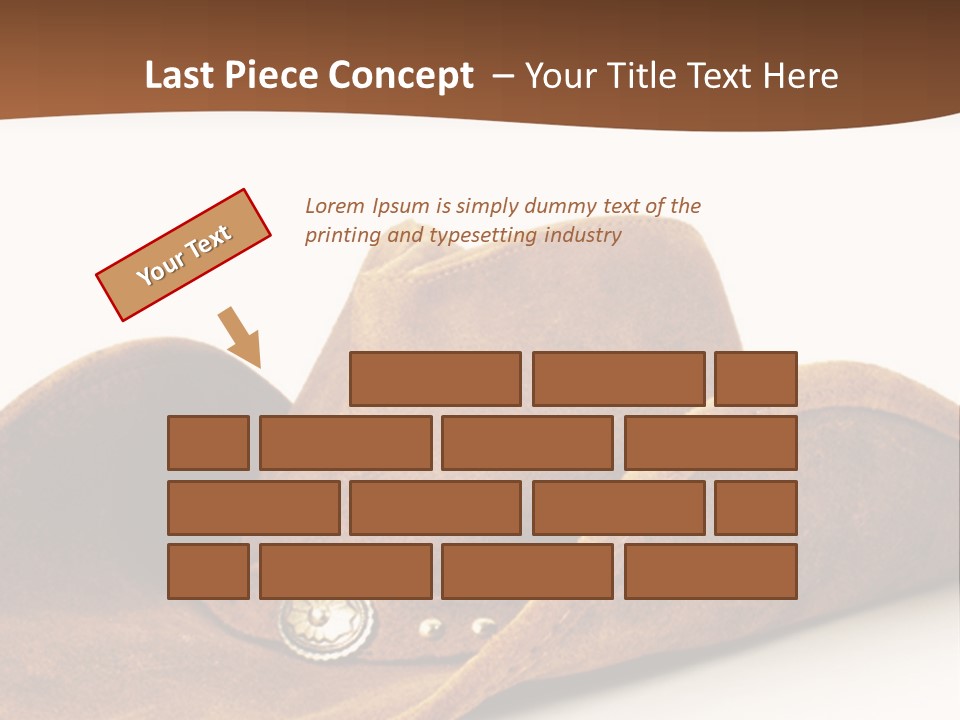 Head Leather Equestrian PowerPoint Template