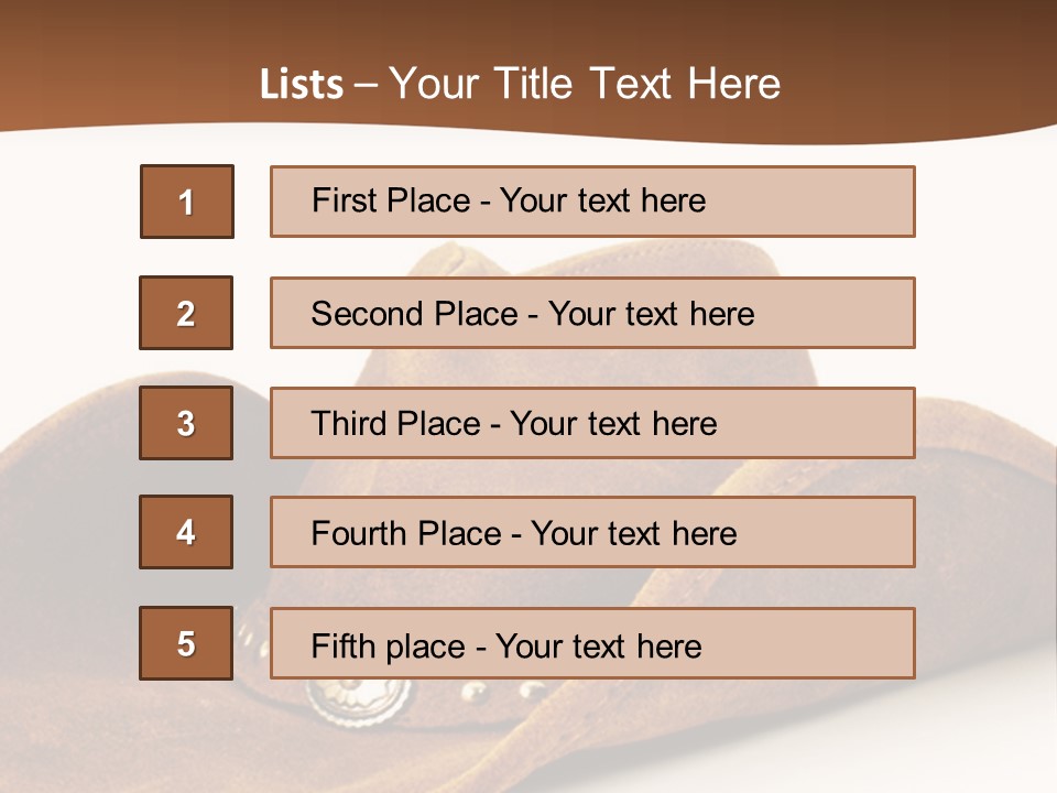 Head Leather Equestrian PowerPoint Template