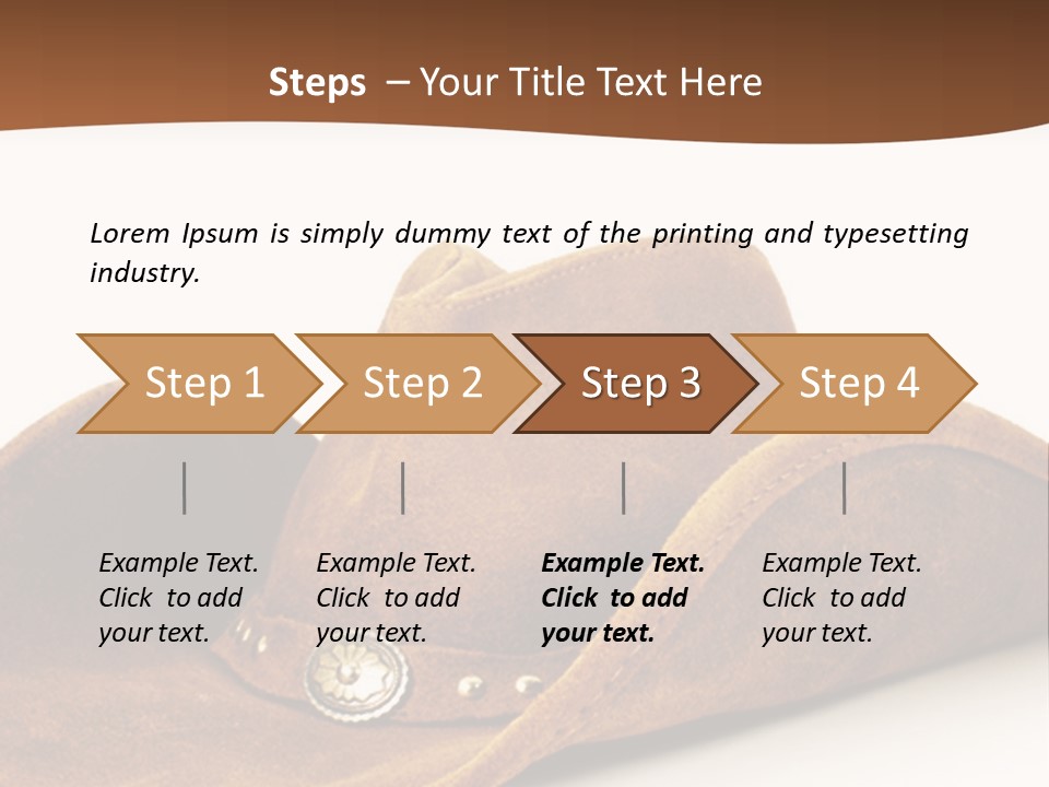 Head Leather Equestrian PowerPoint Template