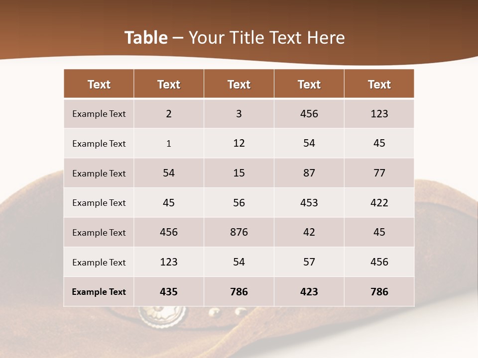 Head Leather Equestrian PowerPoint Template