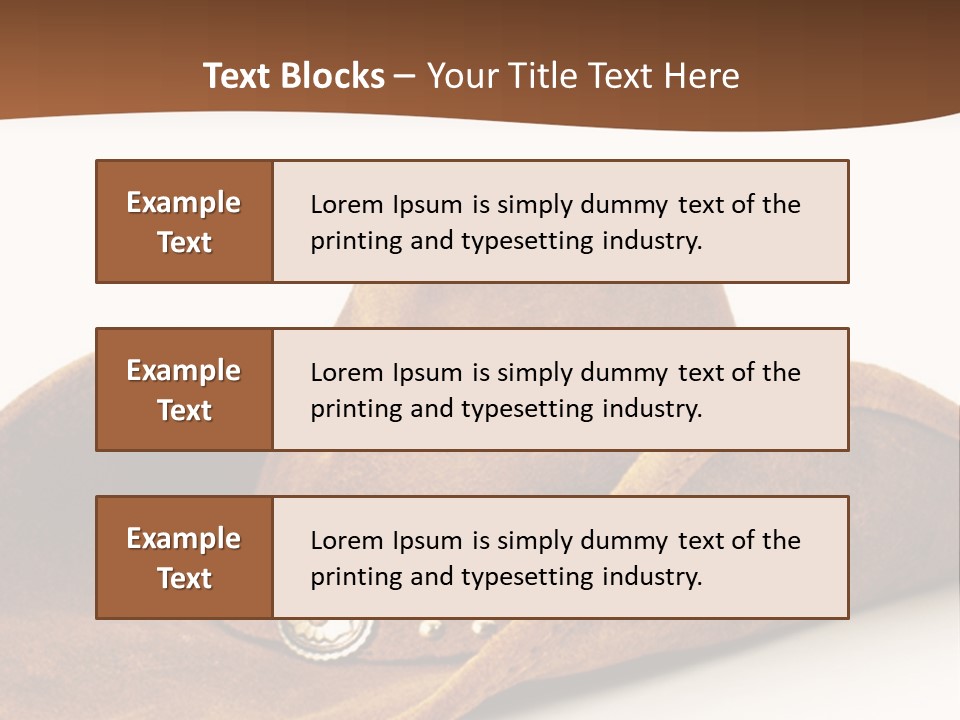 Head Leather Equestrian PowerPoint Template
