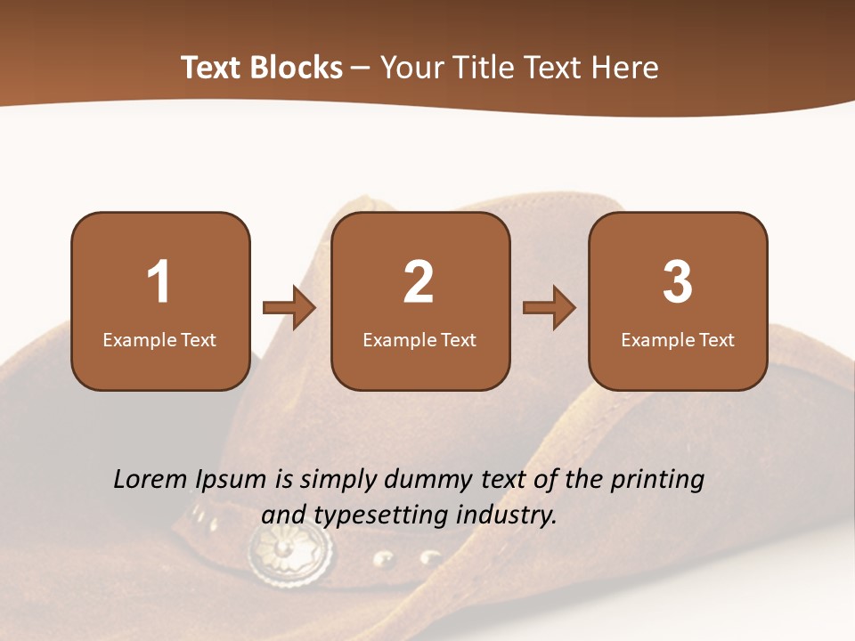 Head Leather Equestrian PowerPoint Template