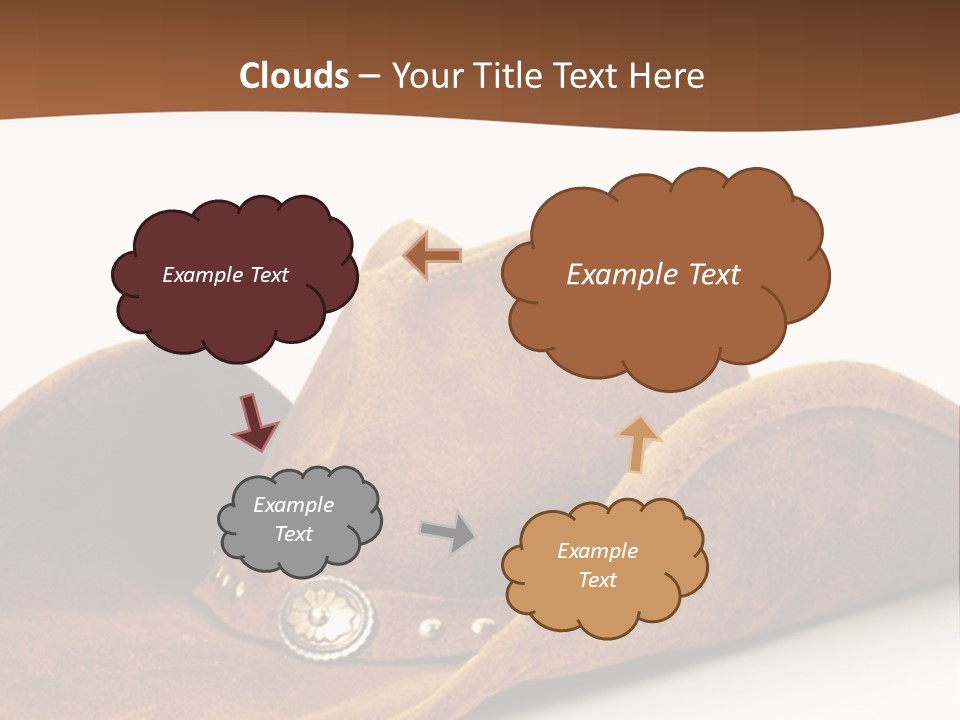 Head Leather Equestrian PowerPoint Template