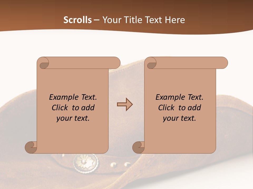 Head Leather Equestrian PowerPoint Template