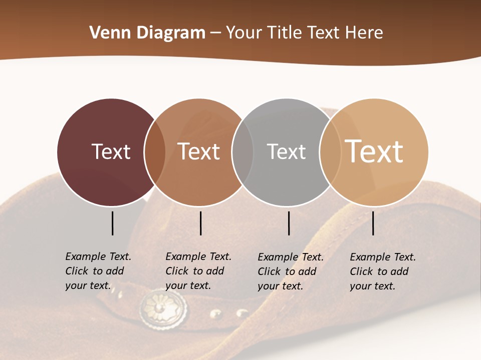 Head Leather Equestrian PowerPoint Template