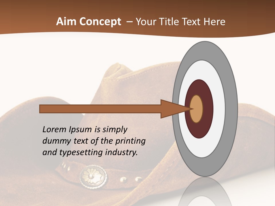 Head Leather Equestrian PowerPoint Template