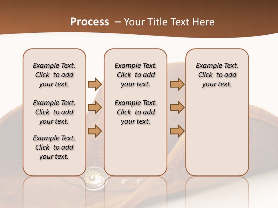 Head Leather Equestrian PowerPoint Template