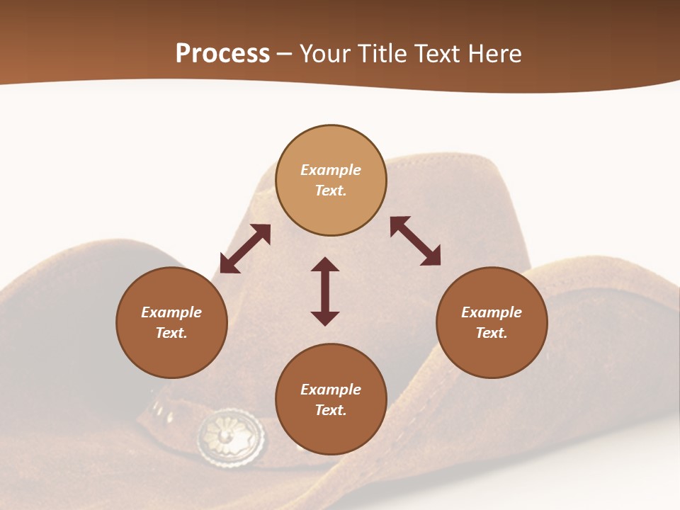 Head Leather Equestrian PowerPoint Template