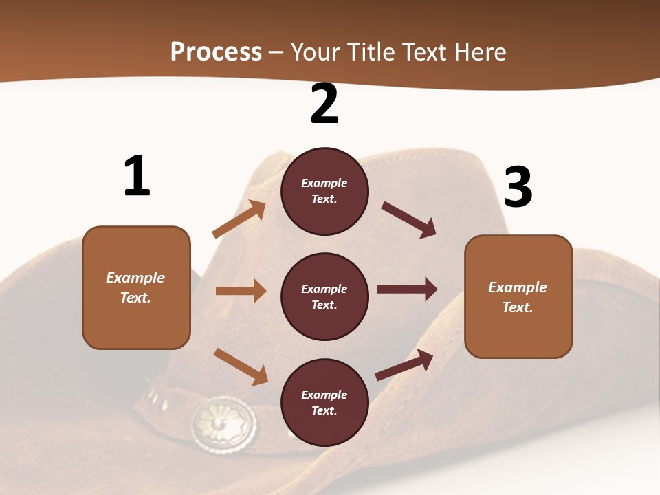 Head Leather Equestrian PowerPoint Template