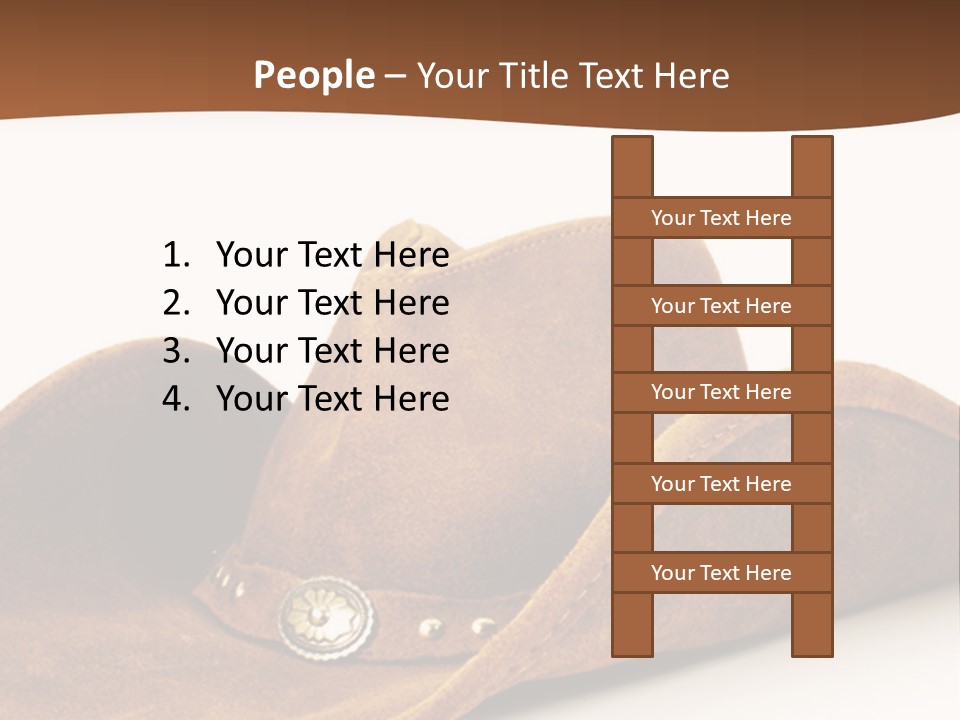 Head Leather Equestrian PowerPoint Template