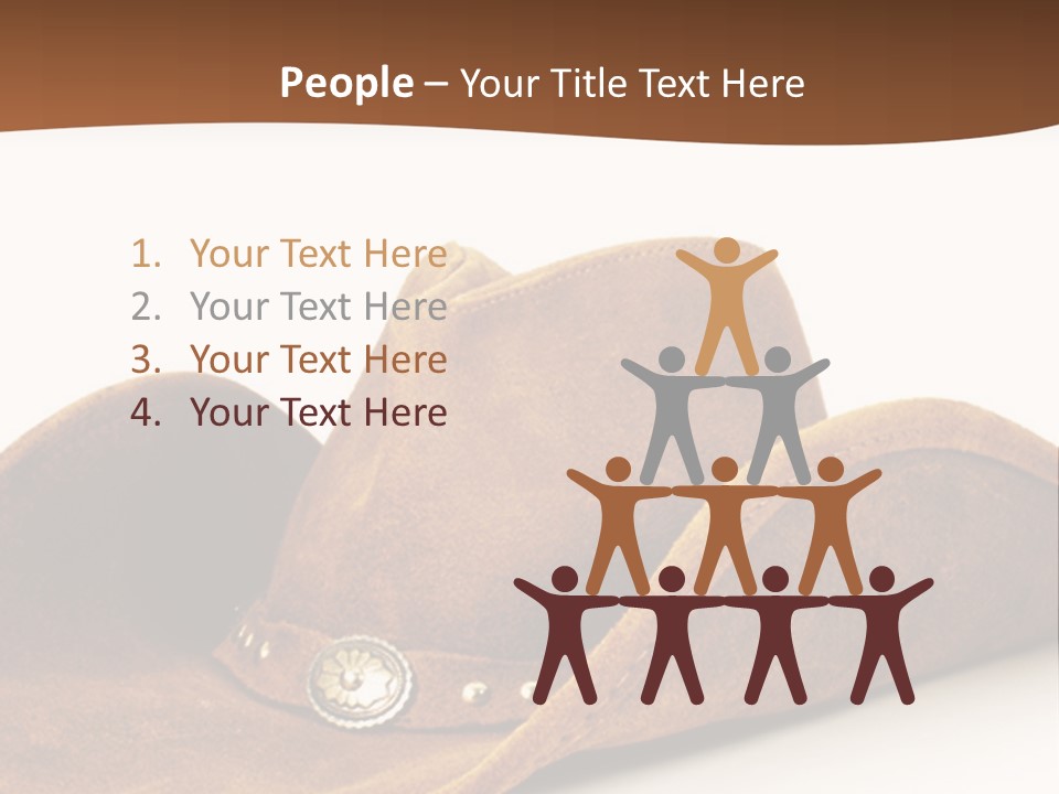 Head Leather Equestrian PowerPoint Template