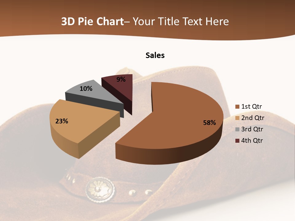 Head Leather Equestrian PowerPoint Template