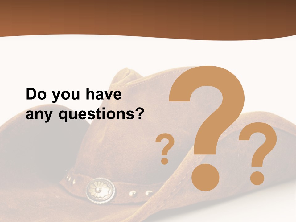 Head Leather Equestrian PowerPoint Template