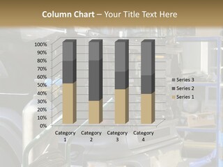 Messy Motor Vehicle Service PowerPoint Template