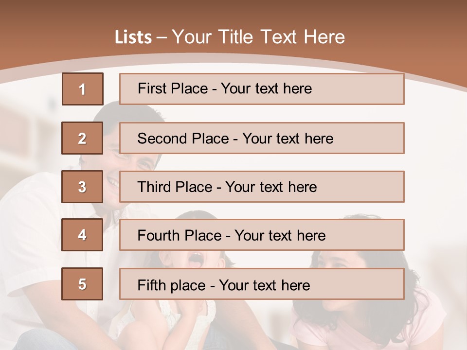Kid Interior Happy PowerPoint Template