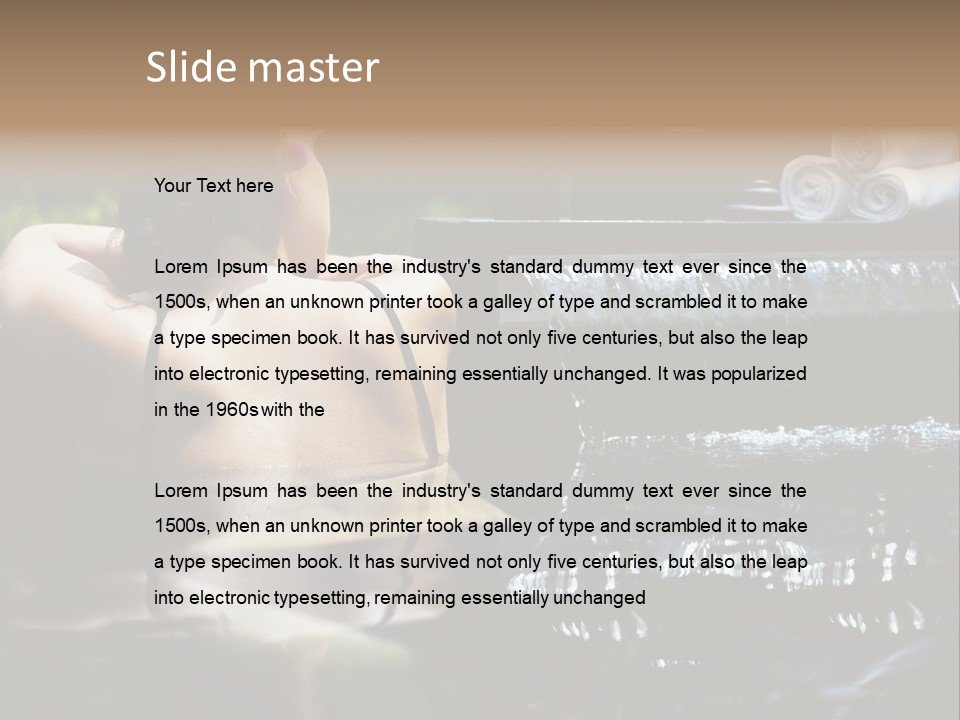 Body Care Day PowerPoint Template