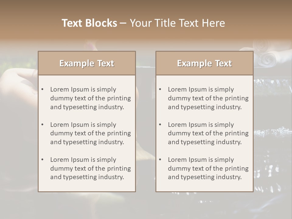 Body Care Day PowerPoint Template