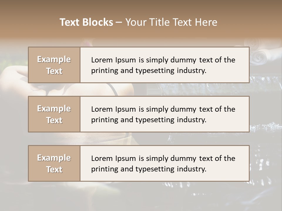 Body Care Day PowerPoint Template