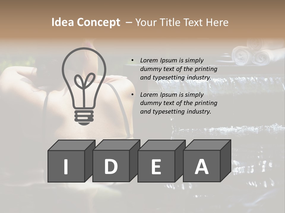 Body Care Day PowerPoint Template