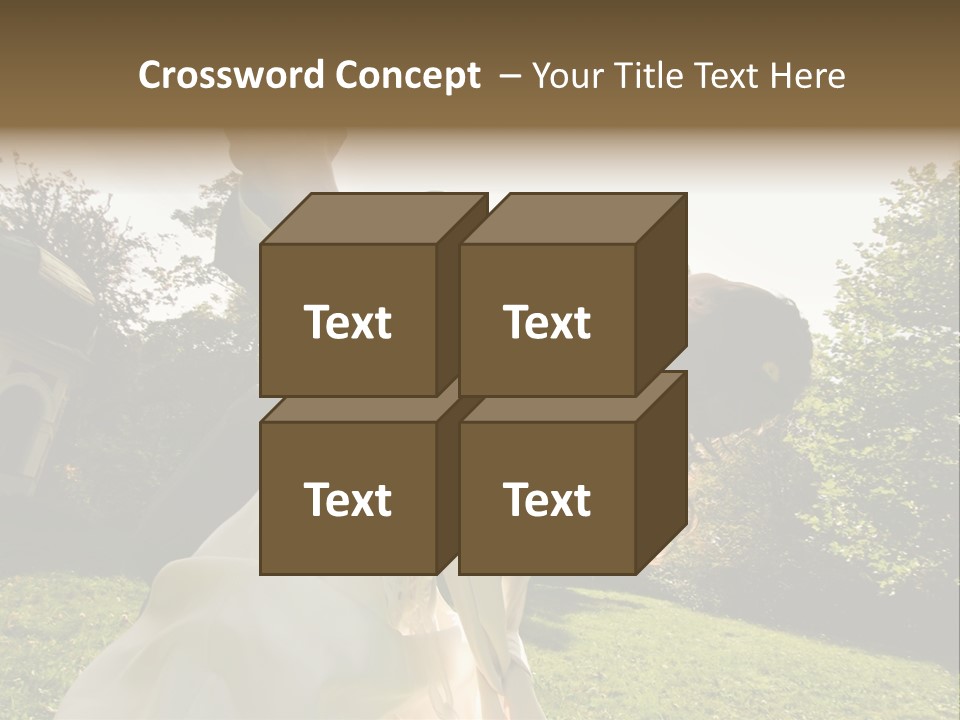 Closeup Lawn Joyful PowerPoint Template