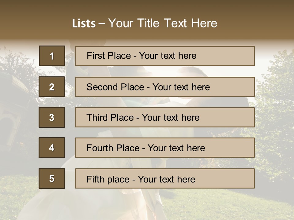 Closeup Lawn Joyful PowerPoint Template