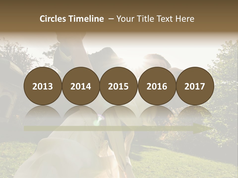 Closeup Lawn Joyful PowerPoint Template