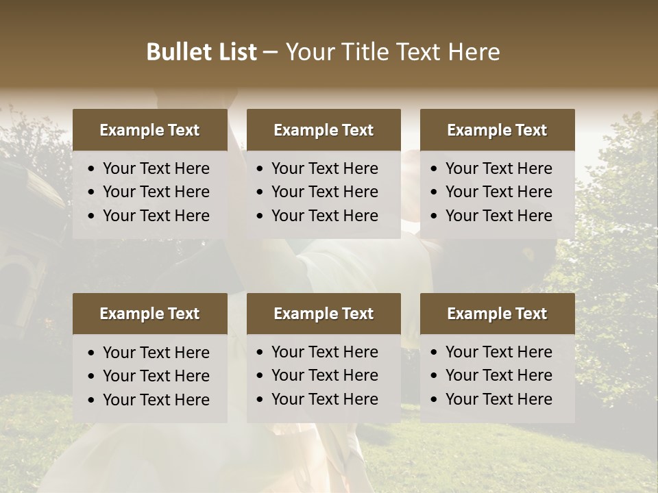 Closeup Lawn Joyful PowerPoint Template