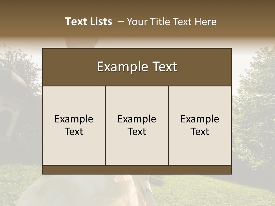 Closeup Lawn Joyful PowerPoint Template