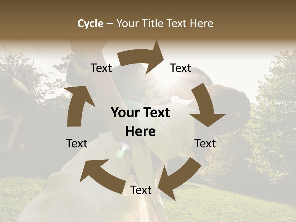 Closeup Lawn Joyful PowerPoint Template