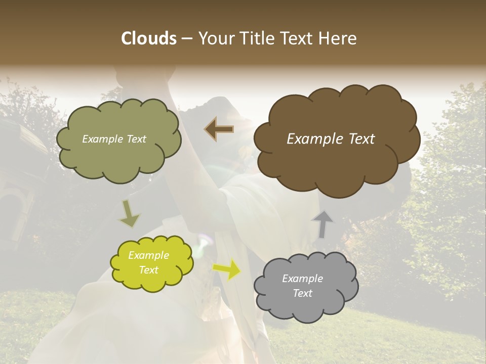 Closeup Lawn Joyful PowerPoint Template