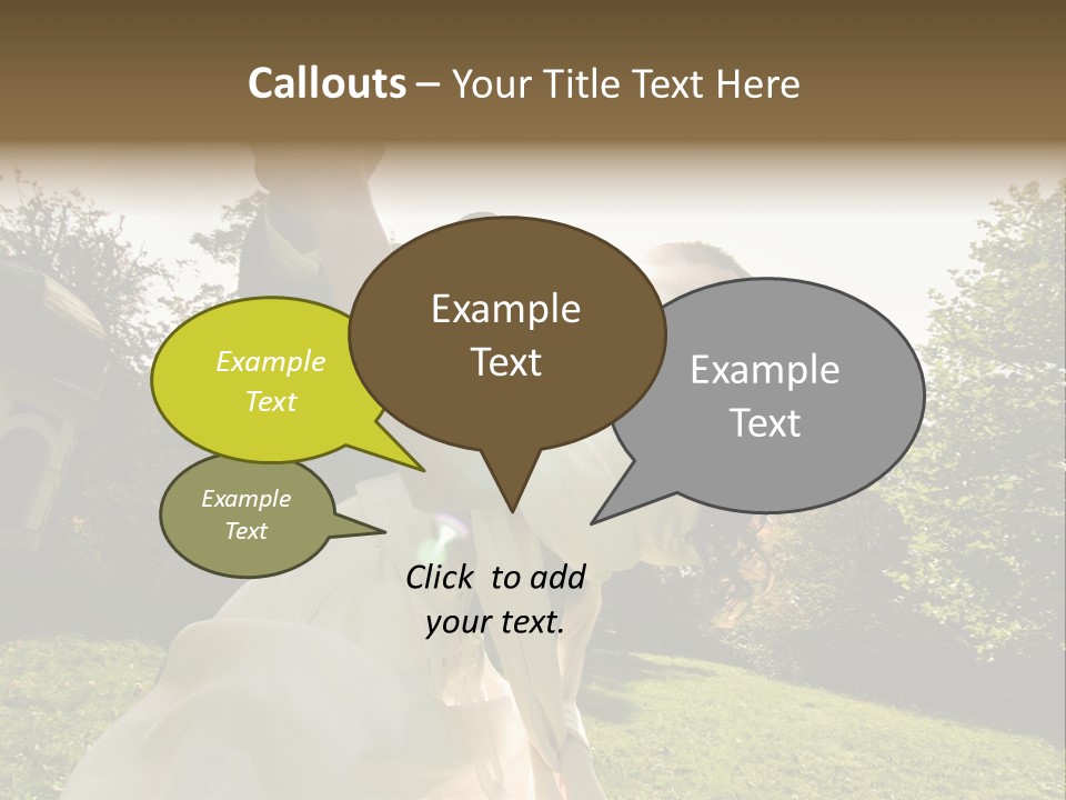 Closeup Lawn Joyful PowerPoint Template