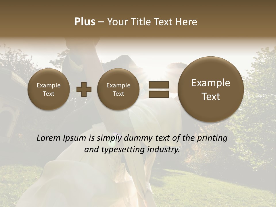 Closeup Lawn Joyful PowerPoint Template