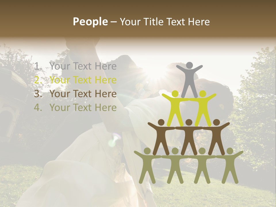 Closeup Lawn Joyful PowerPoint Template