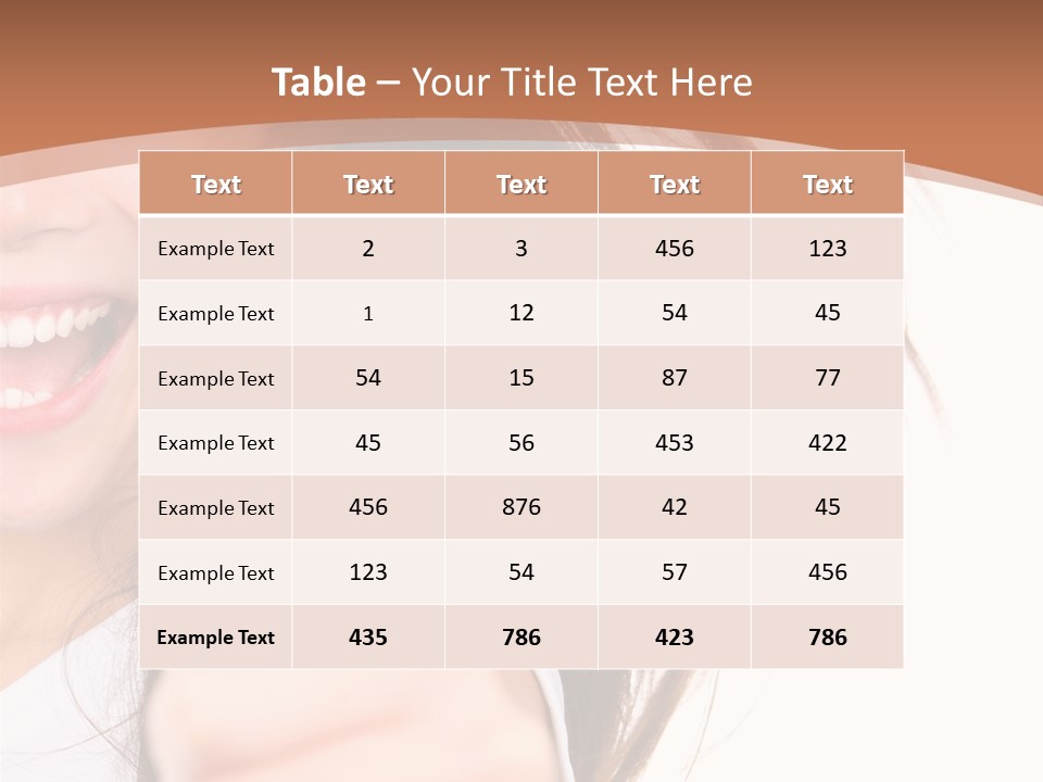Healthy  Bliss PowerPoint Template