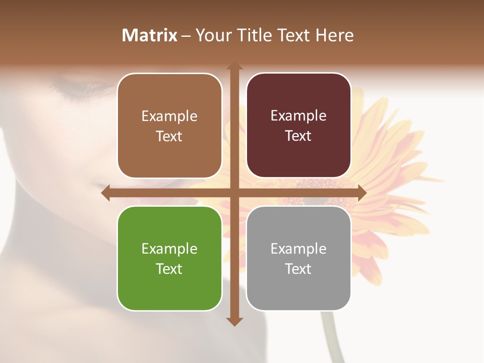 Young Spa Expression PowerPoint Template