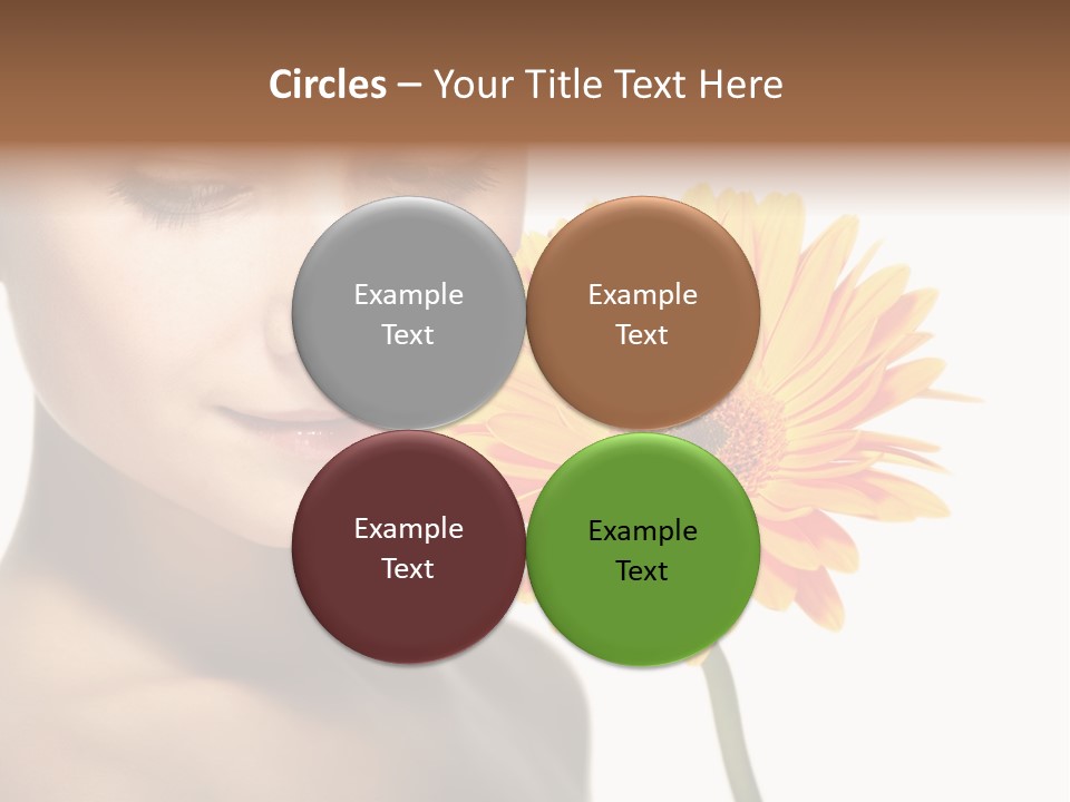 Young Spa Expression PowerPoint Template