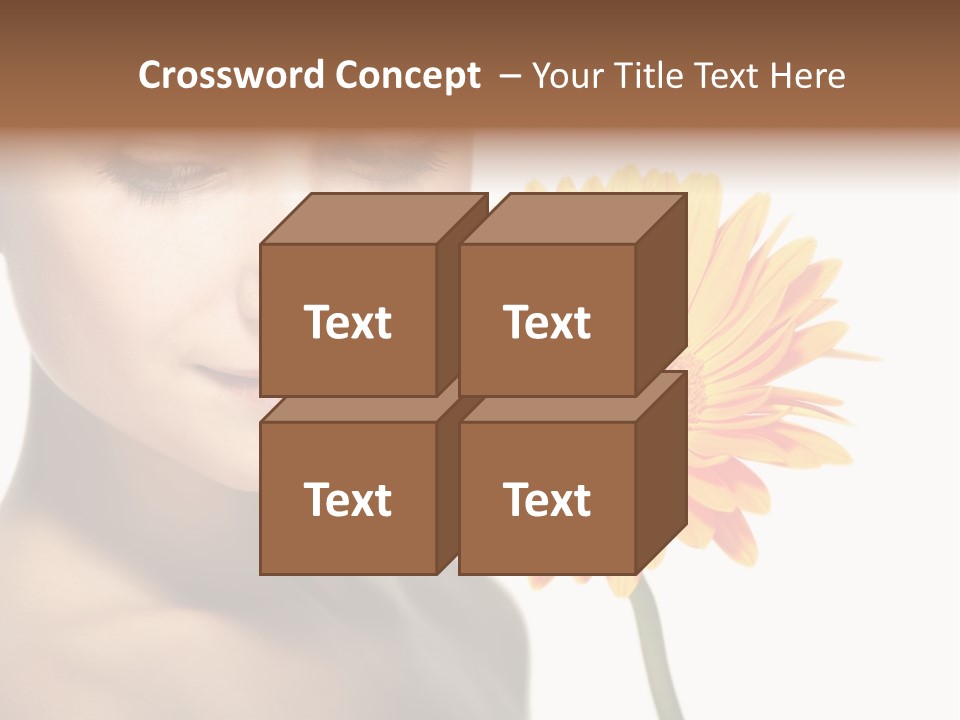 Young Spa Expression PowerPoint Template
