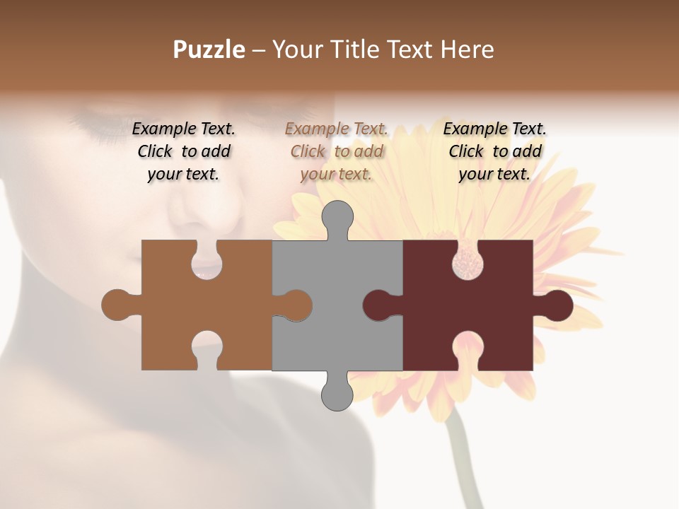 Young Spa Expression PowerPoint Template