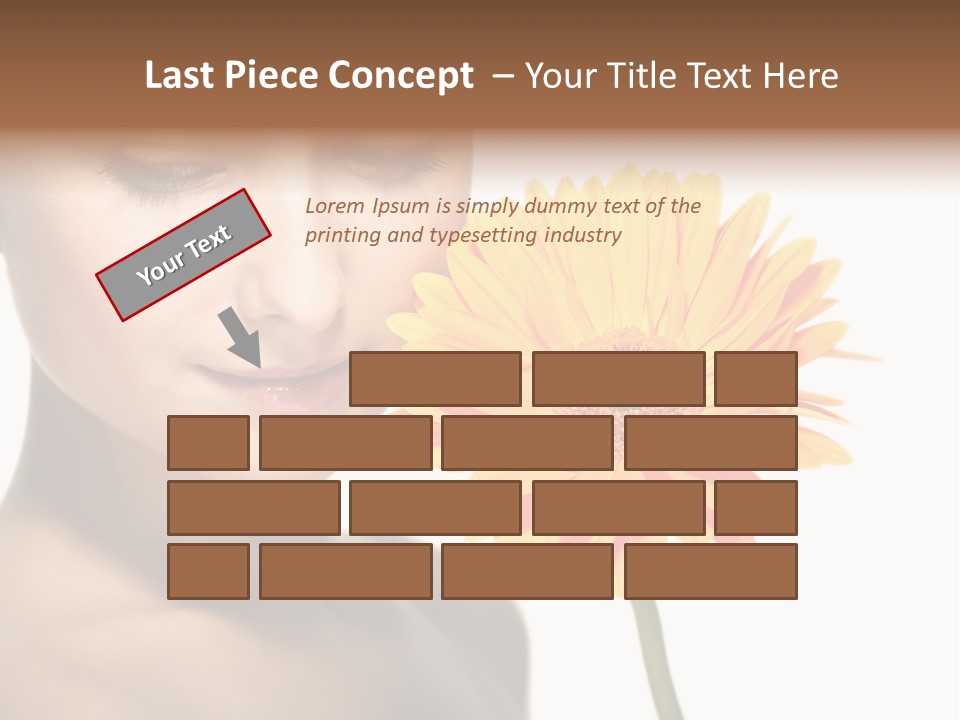 Young Spa Expression PowerPoint Template