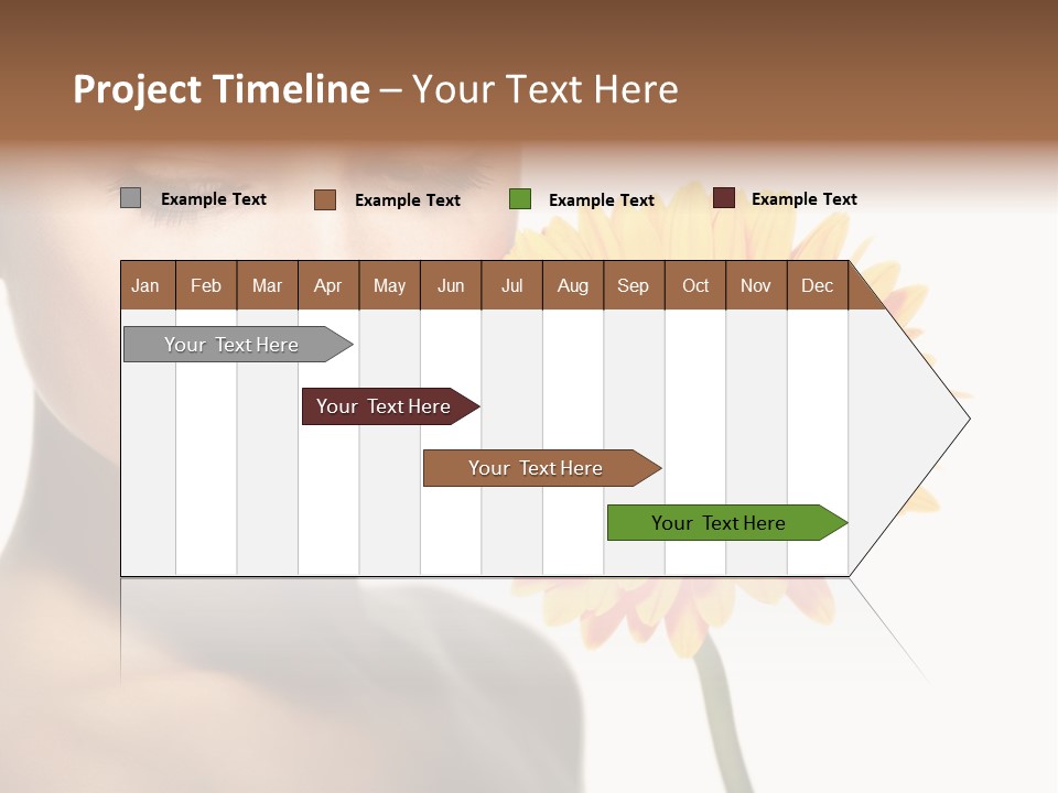 Young Spa Expression PowerPoint Template