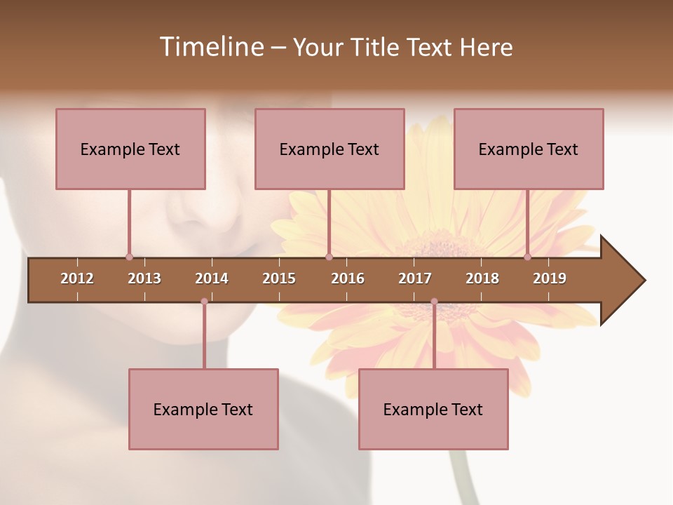 Young Spa Expression PowerPoint Template